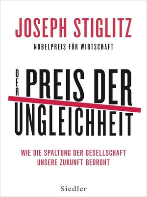 cover image of Der Preis der Ungleichheit